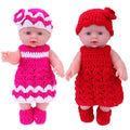 30cm Newborn Baby Doll With Clothes Outfits Soft Vinyl Silicone Lifelike Alive Babies Toys For Kids Girls Birthday Gift