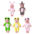 30Cm Newborn Animal Shape Doll Toys Baby Simulation Soft Vinyl Dolls Children Kindergarten Lifelike Toys for Girls Birthday Gift