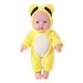 30Cm Newborn Animal Shape Doll Toys Baby Simulation Soft Vinyl Dolls Children Kindergarten Lifelike Toys for Girls Birthday Gift