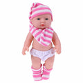 Soft Vinyl Reborn Baby Doll Cute Simulation Doll Real Life Into The Water for Bathing Baby Early Education Toys Children's Gift